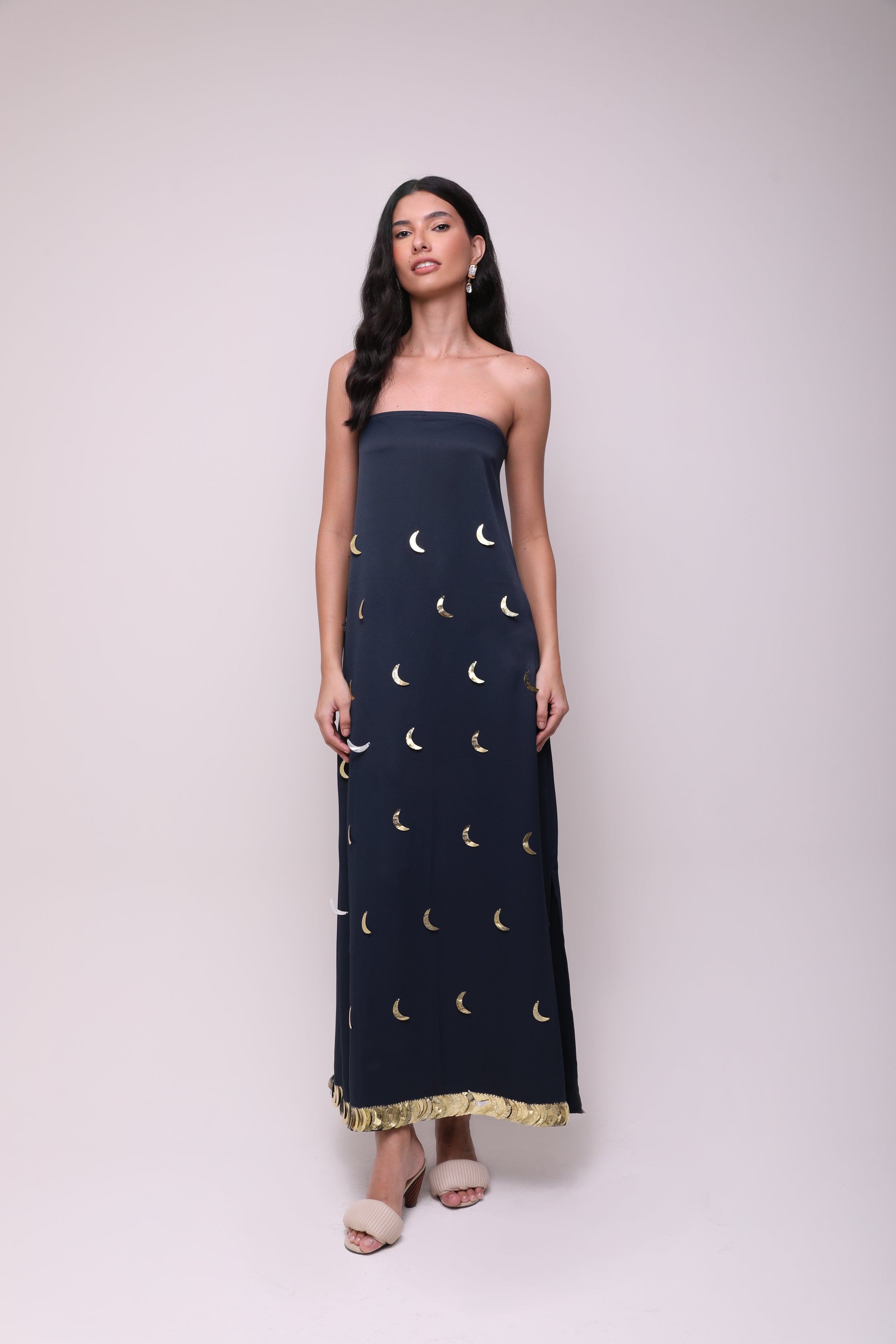 VESTIDO SELENE MARINHO