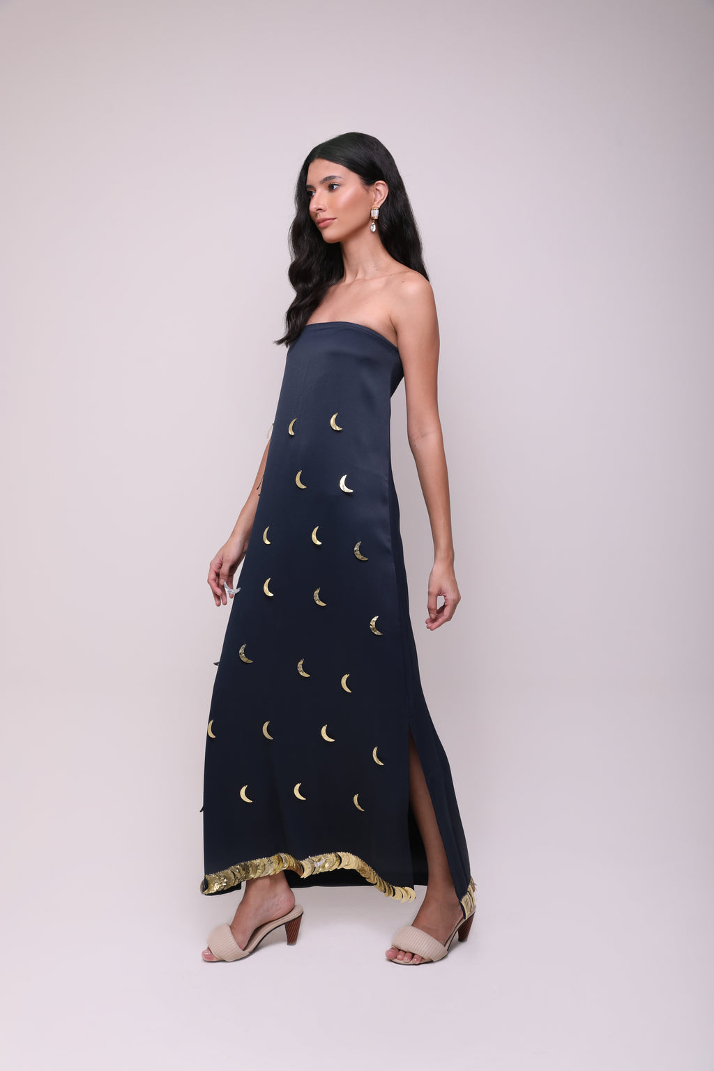 VESTIDO SELENE MARINHO