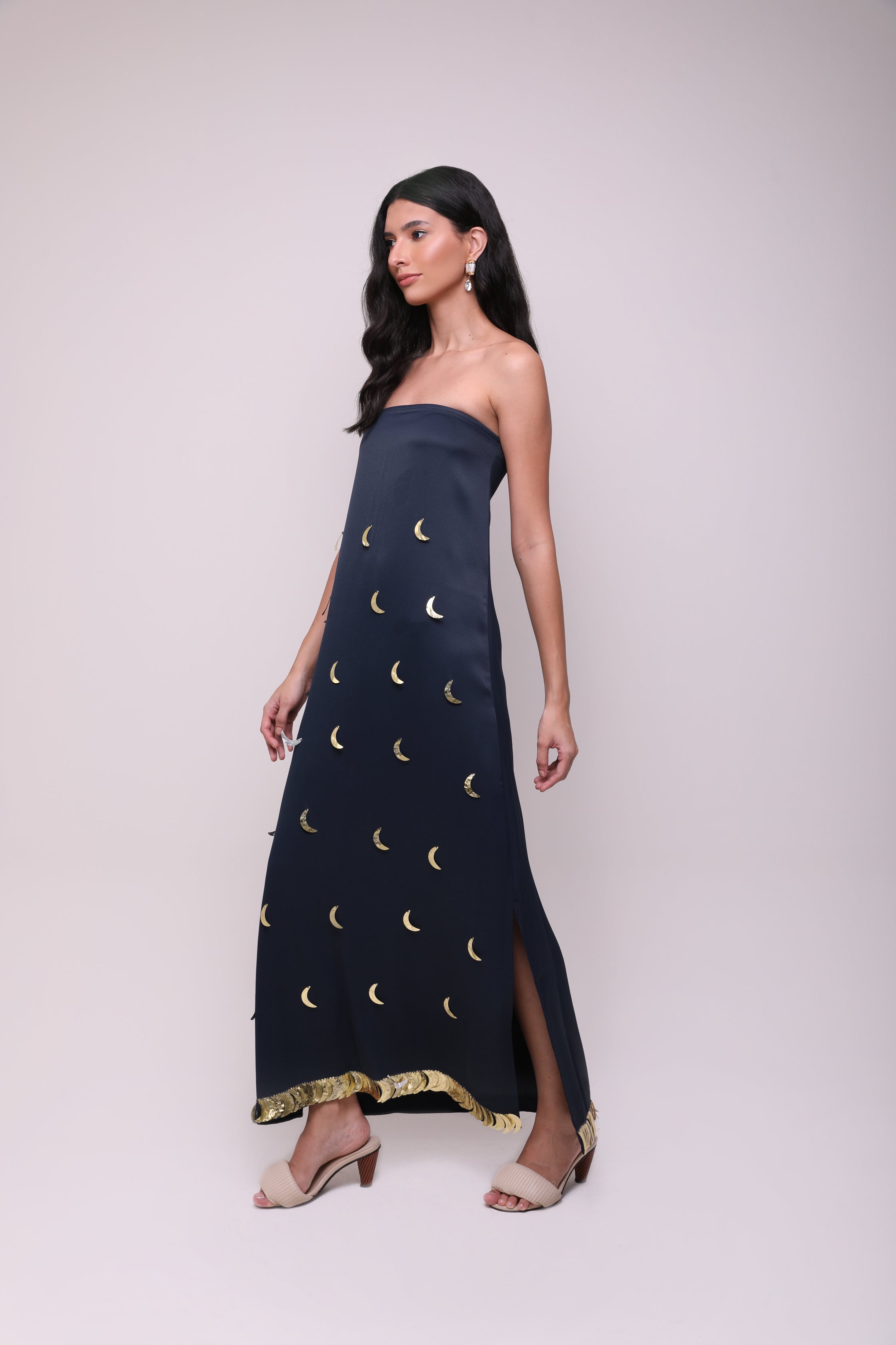 VESTIDO SELENE MARINHO