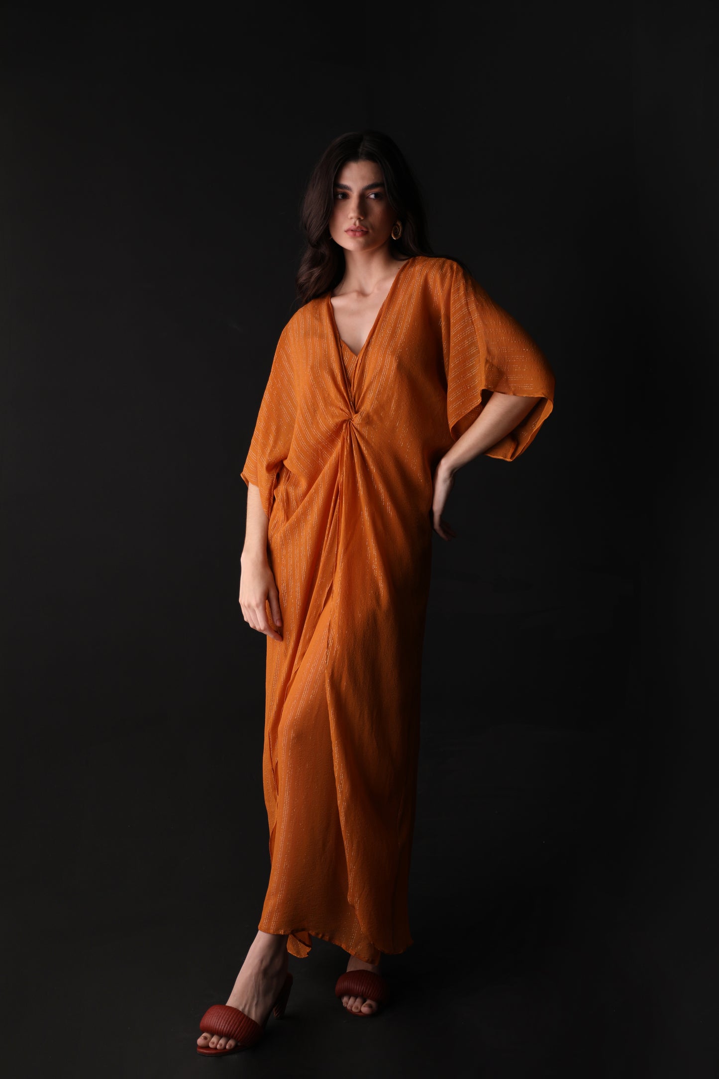 VESTIDO KAFTAN MIRRA - SEDA PURA