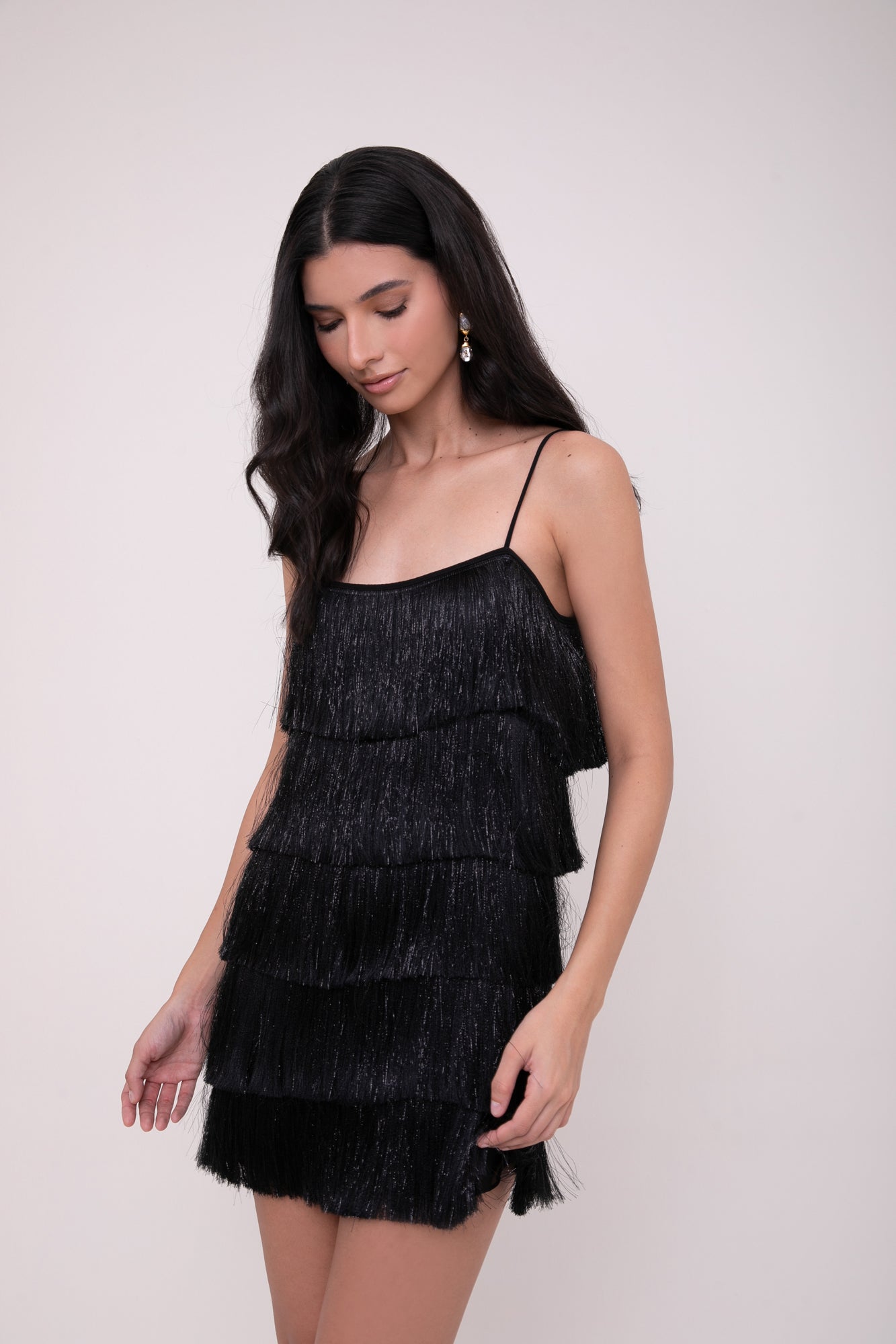 VESTIDO MINI FRINGE