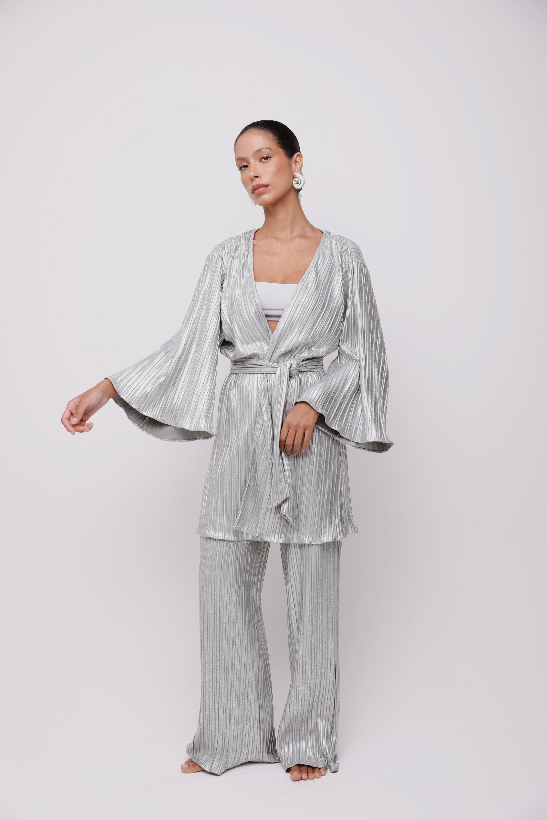 CALÇA SOLIS - PRATA