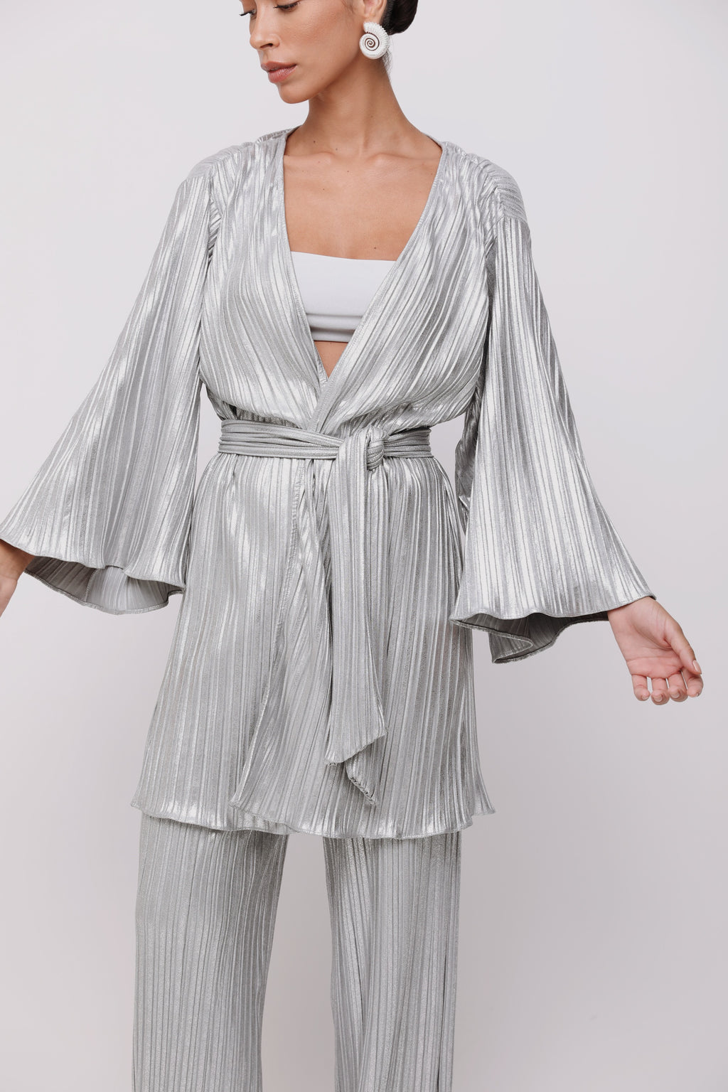 CALÇA SOLIS - PRATA