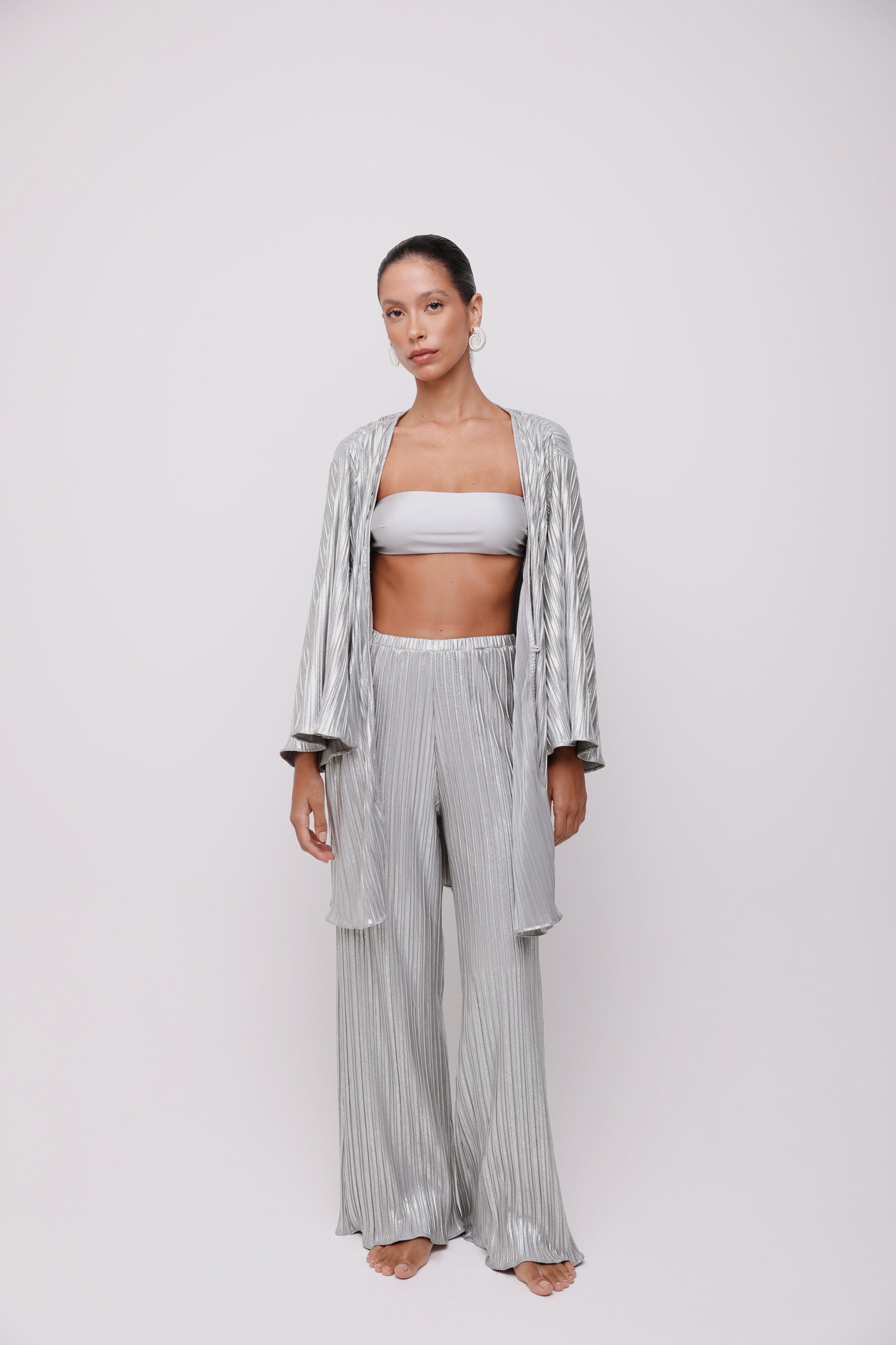 CALÇA SOLIS - PRATA