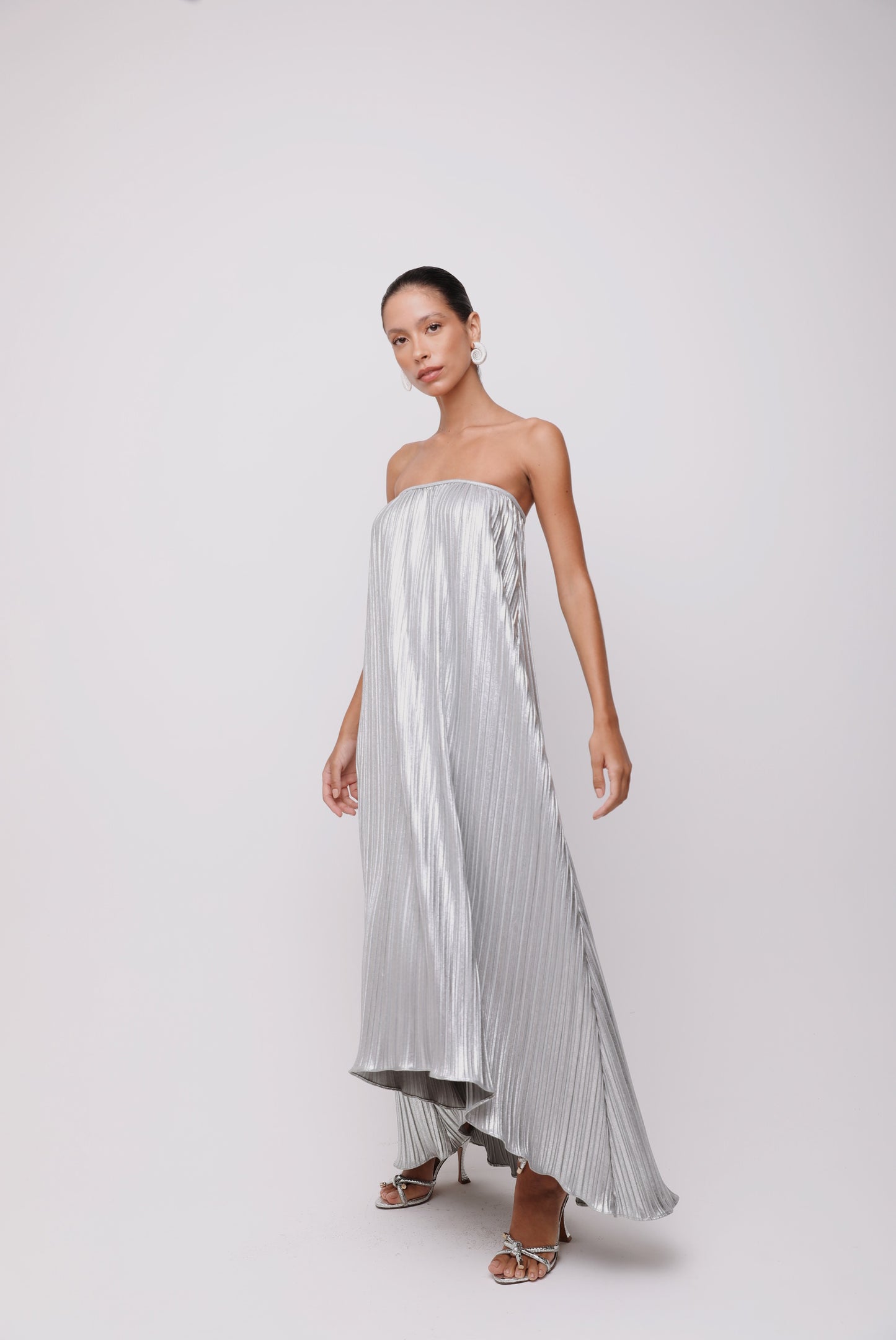 VESTIDO SOLIS - PRATA
