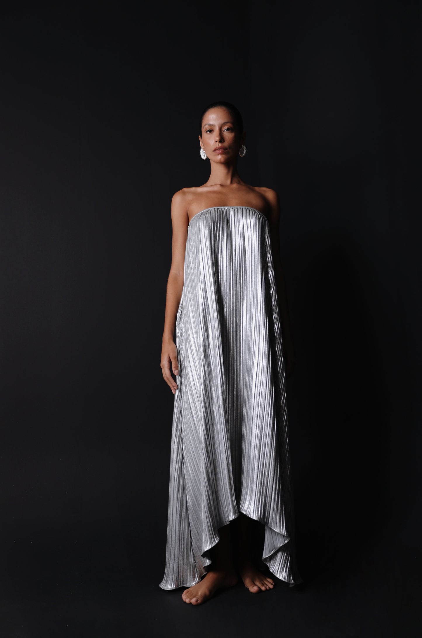 VESTIDO SOLIS - PRATA