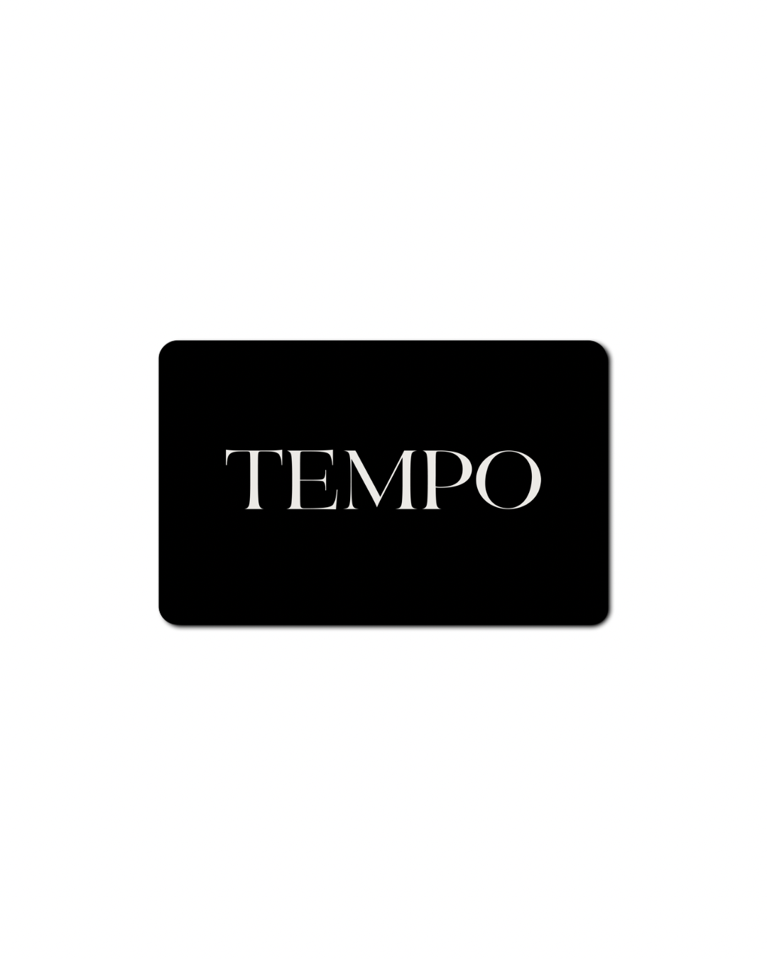 Gift Card Tempo