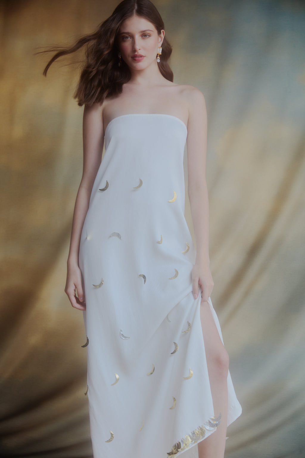 VESTIDO SELENE OFF-WHITE