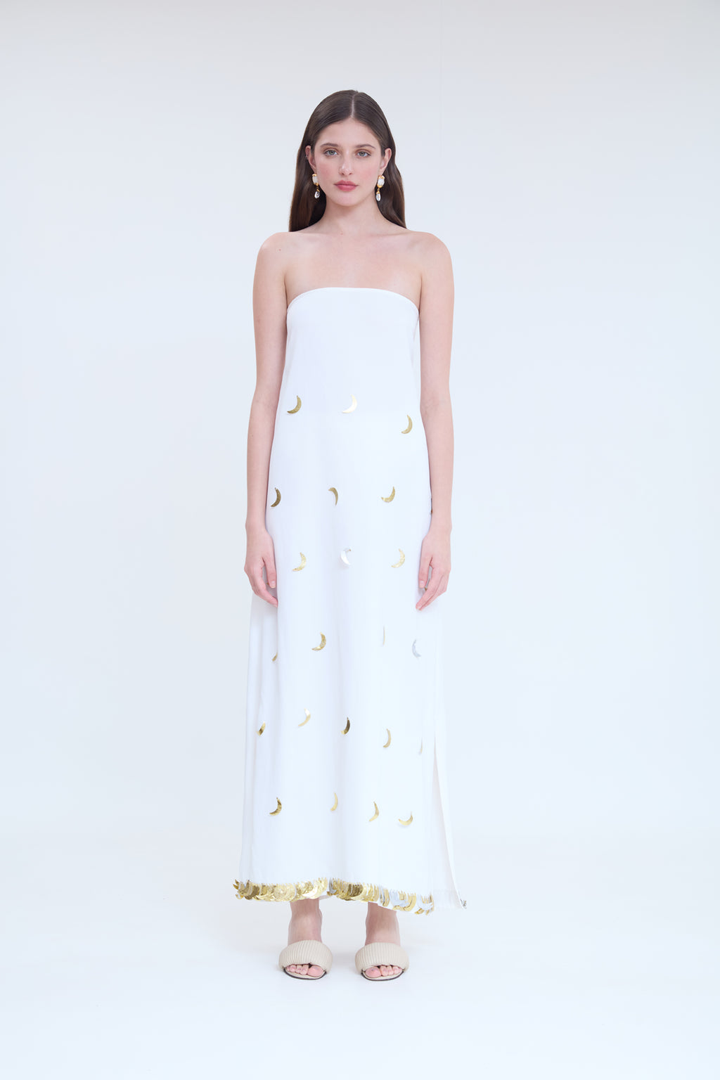 VESTIDO SELENE OFF-WHITE