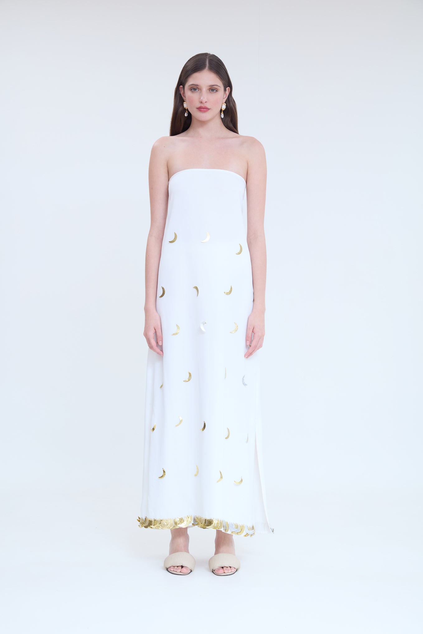 VESTIDO SELENE OFF-WHITE
