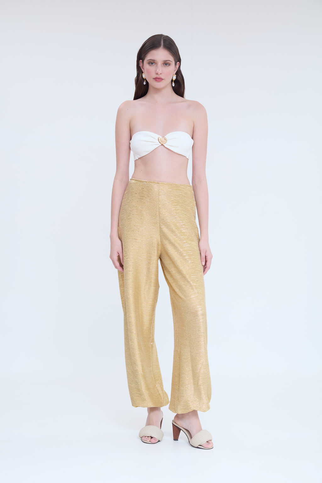 CALÇA LADON DOURADO